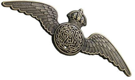 RAF Anstecknadel, britische britische Luftwaffe (RAF), Pilotenflügel-Anstecknadeln, Militär-Medaillen, dekorative Abzeichen, Brosche, Pilotenflügel, Anstecknadel