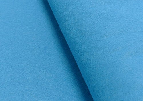Fabrics-City türkis Filzstoff 1mm Bastelfilz Dekofilz zum Nähen Bastelarbeit Dekorationen für Kindergarten, Bekleidung, Taschen & DIY Bastelarbeiten Stoff, 4504