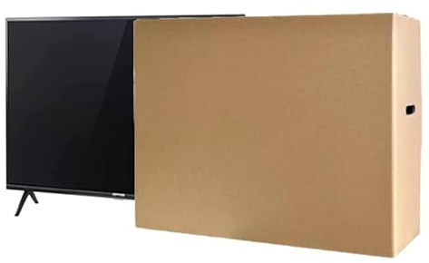 55 inch TV Removal Cardboard Moving Box - ideal for Screens, Artwork, Mirrors & Picture (2)