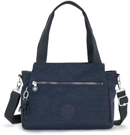Kipling Elysia Mittelgroße Schultertasche, Schultertaschen, Blue Bleu 2 (Blau)