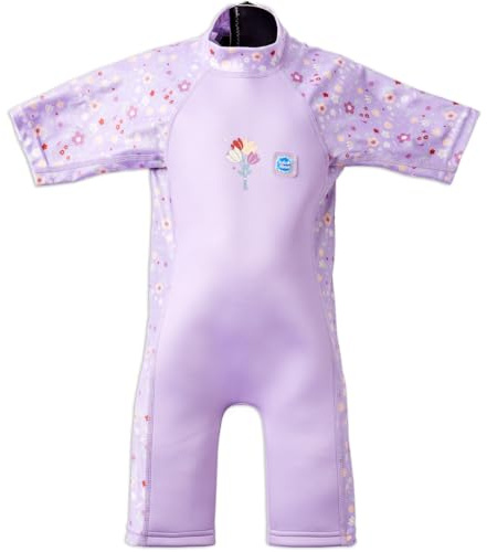 Splash About Combi UV Traje de Neopreno, Lilac Spring, 2-4 años