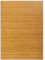 LOLAhome Alfombra salón de bambú Natural de 200x300 cm
