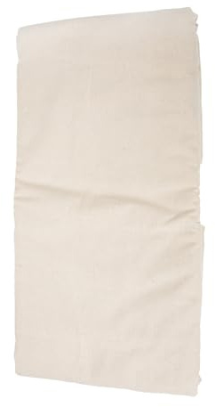 IMIKEYA Lona Adecuado para Renovar y Proteger y Resistente Beige Protectora Lavable de Algodón para Suelos y Muebles durante Trabajos de Pintura