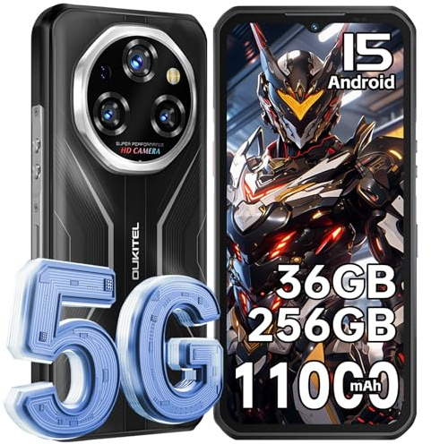 OUKITEL WP55 5G (NFC - 6.6'' - 12/256GB - 11000mAh) Black