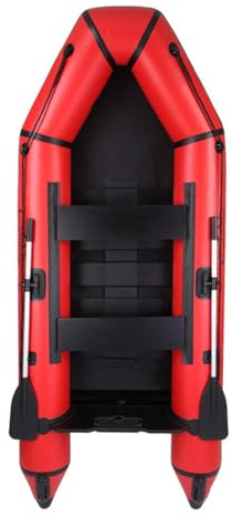 Mixtric 2 Person Inflatable Boat, Raft Inflatable Kayak with Foot Pump & Paddle [UK in Stock] Inflatable Boat for Adults,Portable Fishing Boat,A