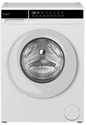 Lave-linge hublot Candy ProWash 100 EY 2108-S – 10 kg – 1200 tr/min – Classe A – ProActive EcoWash – Fonction Vapeur – Pack Hygiène – 12 programmes – Moteur induction – Blanc
