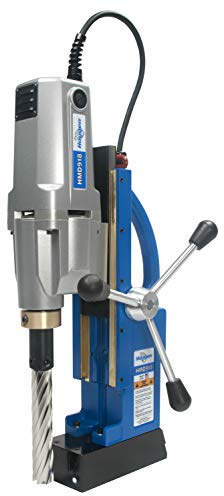 Hougen HMD918 Two Speed Magnetic Drill 6 Depth with Pressurized Coolant System - 115V Drill Holes Up to 6 Deep, Multiple Stacked Plates or Extend Your Hole Reach Capability