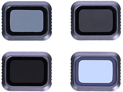 Rollei Drohnenfilter für Mavic Air 2 4er Set. Bestehend aus 3 ND-Filter zur Lichtreduktion und 1 Astroklar Filter zum reduzieren der Lichtverschmutzung bei Nacht.