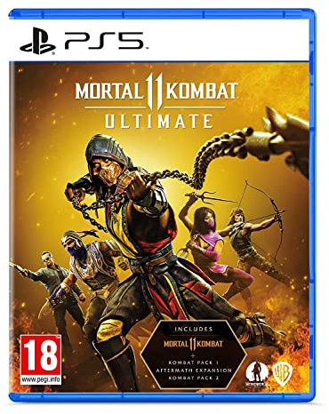 Mortal Kombat 11 - Ultimate Edition (Includes Kombat Pack 1 & 2 + Aftermath Expansion) PS5