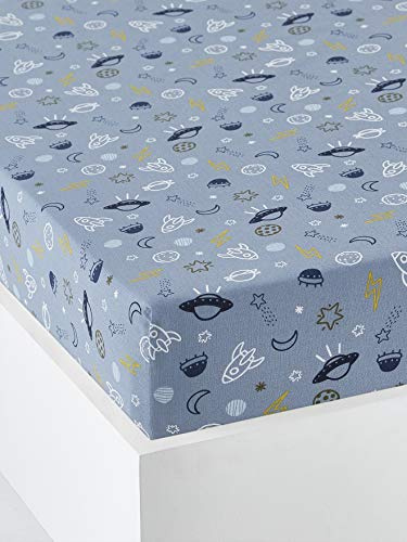 Vertbaudet Vertbaudet Cosmosbleu Kinderbezug, 90 x 200 cm