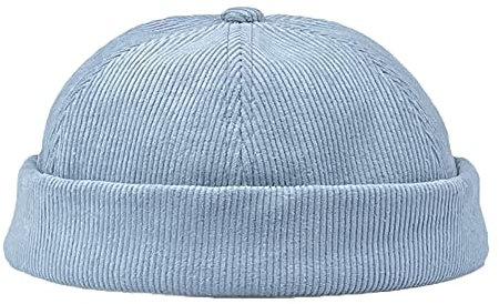 YAMEE Cap Herren Hut Damen Docker-Cap Unisex Docker Mütze Hafenmütze Seemannsmütze Herrenhut Bikercap Hat Wandermütze Seemannskappe(Kappenumfang:56-58cm)
