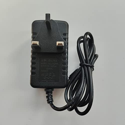 IZAKOV DC IN 9-12V 1.0A Mains AC-DC Adaptor Charger For Peppa Pig Portable DVD Player