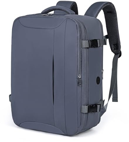 Hayayu Bagaglio A Mano per Easyjet 45x36x20 Borse da Cabina per Easyjet 45x36x20 Valigia 32L Zaino da Viaggio Aereo Bagaglio A Mano Con Tasca Antifurto Cabina Viaggio Zaino per Computer 15,6
