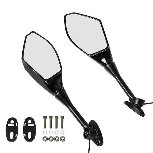 Spring talks Motorrad Rückspiegel Motorrad Weiten Blick Rückspiegel Blinker Integrierte Spiegel Licht Für CBR600RR 2003-2017 Für CBR1000RR