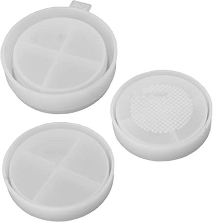 Tofficu Silikonformen Für Lose Puder-box Diy Kosmetikform Flexibel Langlebig Wiederverwendbar Für Make-up Aufbewahrung Leicht Zu Reinigen