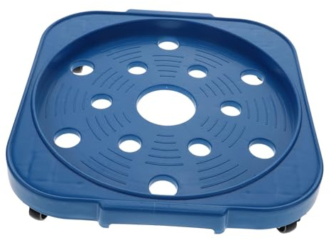 GALPADA Plateau De Service pour Bouteille De Gaz Base À roulettes Support pour Plantes en Pot Base À roulettes pour Bouteille De Propane Support De Camping Chariot pour Plantes De