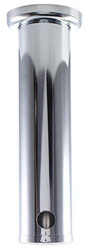 Phefop Torre de Cerveza de Acero Inoxidable, Dispensador de Cerveza de Barril Ajustable con Grifo Simple, Doble o Triple, para Barril de doméstico. (De un lado)