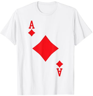 ACE OF DIAMONDS - Spielkarte Halloween-Kostüm T-Shirt T-Shirt