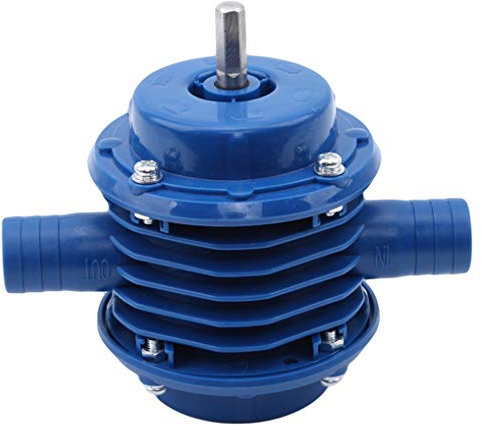 Timesuper Drill Pump Centrifugal Mini Self Priming Hand Electric Drill Water Pump for Home Garden