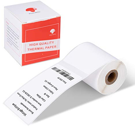 Phomemo m110 Printer Labels, 50x80 mm Self-Adhesive Direct Thermal Labels Printer Label Paper for Phomemo M110 M120 M220 M221 Label Maker