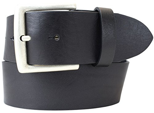BELTINGER Jeansgürtel aus Vollrindleder 5 cm | Leder-Gürtel für Herren 50mm | Breiter Herren-Gürtel aus echtem Leder