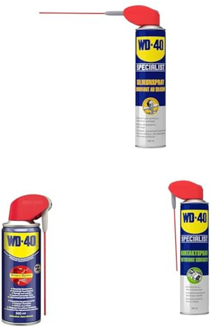 WD-40 Specialist Silikonspray, Multifunktionsprodukt & Kontaktspray Bundle – Die ultimative Lösung für Wartung und Pflege