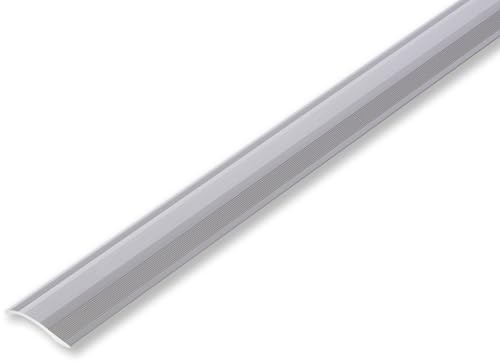 (12,55EUR/m) Übergangsprofil Höhenausgleichsprofil 40 x 900 mm silberfarben selbstklebend Nahtdeckprofil Dehnungsfugenprofil Abdeckleiste Anpassungsprofil Höhenausgleich 2-16 mm