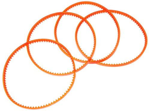COLLBATH Cotton Candy DIY Machine Replacement Belts 4pcs Plastic Belts for Commercial Cotton Candy Maker Accessories Spare Parts