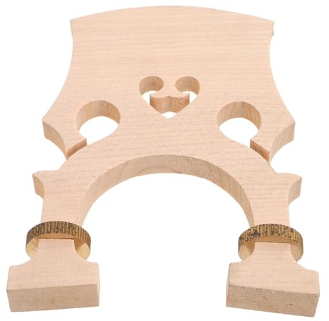 Toyvian Violonchelo De Madera De Arce Puente Ajustable Alto Para Reemplazo De Cello Para Práctica y Concierto