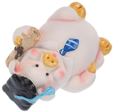 VICASKY Salvadanaio Fatto A Mano in Resina Per Ragazzi E Ragazze Bomboniera Per Feste Di Compleanno Decorazione Da Tavolo