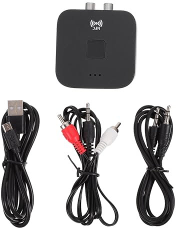 DOITOOL Audioadapter Auto NFC Funk 5.0 Empfänger Drahtloser Musikadapter Abs Material Für Notebook Desktop