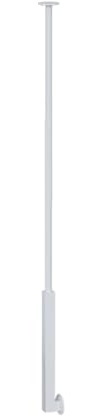 Ringhiera Per Scale Balaustre per scale personalizzabili in ferro nero per interni, Moderno ponte balaustre per case decorativo, Oro/bianco Colonna a balaustro per mansarda/corridoio(White,120cm)