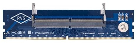 JTQYFI Laptop Zu Desktop Speicheradapterkarte DDR5-Tester UDIMM SO DDR5-Konverter Kartenkonverter Laptop Desktop Speicherlösung