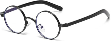 TNDVIC Sunglasses UV400 Protection | Round Small Metal Hinges | for Women Men Outdoor Sports & Driving(C7)