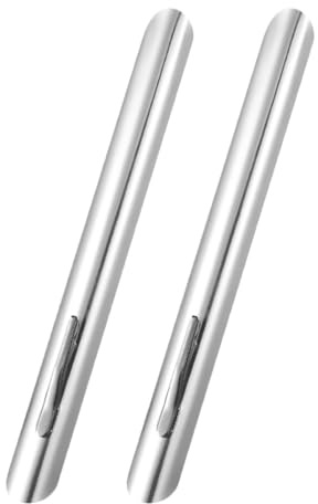 Baluue Raspador de Migas de Cocina de Acero Inoxidable 2 Piezas para Restaurante y Hogar, Herramienta Portátil para Limpiar Encimeras y Mesas, Recogedor de Migas Fácil de Usar, Color