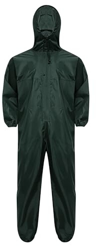winying Donna Salopette Da Lavoro Uomo Tuta Pioggia Tuta Meccanico Lavoro Meccanico Per Pittura A Spruzzo Jumpsuit Arancione Edificio Verde militare 170