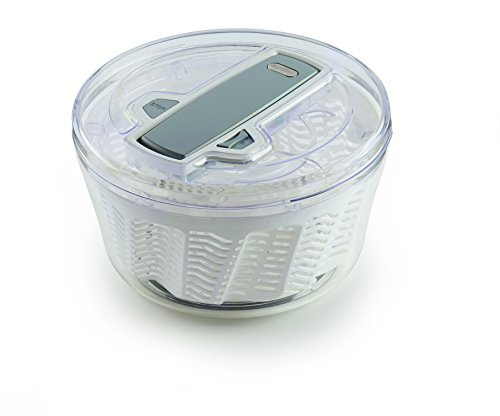 Zyliss E940006 Swift Dry Salat-Schleuder, Kunststoff, weiß, 260 mm, 26 x 26 x 16 cm