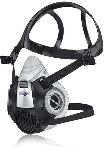 Dräger X-plore 3300 Half Mask Respirator (No Filter) | Reusable Dust Mask | Size S