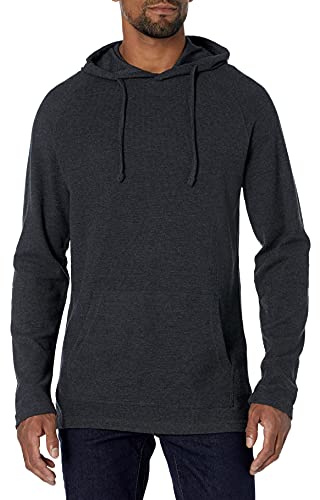 Amazon Essentials Felpa con Cappuccio Pullover Termica in Tessuto a Ringrossi a Maniche Lunghe Uomo