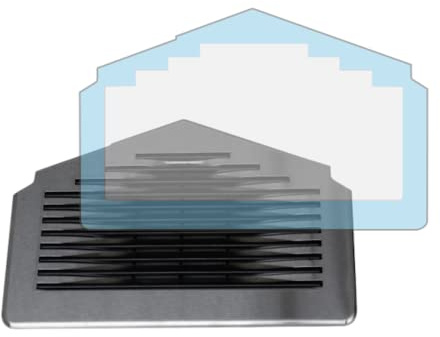 3 x Schutzfolie für Siemens EQ900 / EQ9 PLUS Abtropfblech - Tassenablage - Abstellblech - Tropfblech (Nicht für die EQ900 iAroma Serie - Bitte Gerätenummer vergleichen!