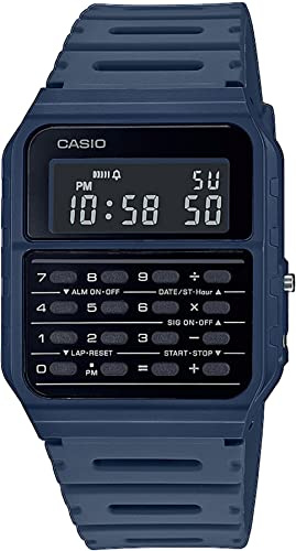 Casio Collection Retro Mens Digital Watch with Plastic Strap CA-53WF