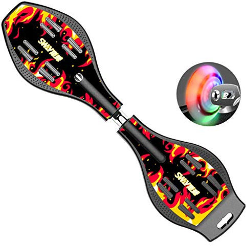 Skateboard Komplett Board Skateboards Caster Board Vitality Board Camo Casterboard Außenreisen Longboard Snake Board Twisting Balance Auto Skateboard Caster Board 87 cm rutschfest