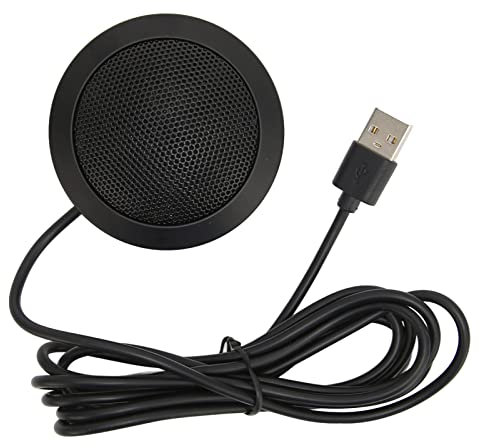USB Altoparlante Phon, Microfono Omnidirezionale a 360°, Altoparlante Portatile per Conferenze, Cancellazione Dell'eco per Riunioni Online, Conferenze di Lavoro e Negoziazioni