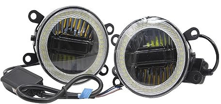 Luci Antinebbia Anteriori Per Dacia Duster 2010 2011 2012 2013 2014 2015 Auto Fendinebbia Anteriore Luce Di Marcia Diurna DRL LED Angelo Occhio Lampadina 12V
