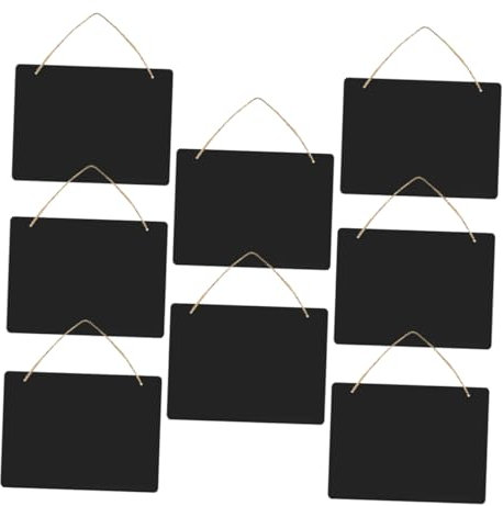 Yardenfun Holzhandwerk Zum Aufhängen Von Kreidetafeln Lanyard Dekoratives Kreidetafel-schild Für Küche Geschäft Zuhause
