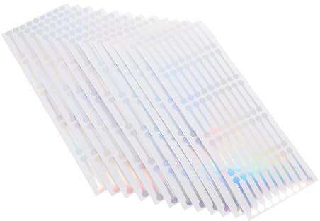 Tofficu 500stücke Selbstklebende Pvc-siegelaufkleber Tamper-evident Labels Für Kosmetikflaschen Rohre Boxen Transparenter Schutz Für Sichere Produktverpackung