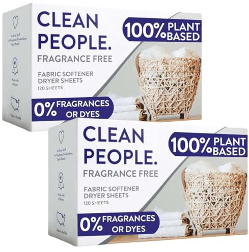 THE CLEAN PEOPLE The Clean People Trockner-Weichspüler – Weichspüler – Weichspüler – Weichspüler, vegan, ätherische Öle, parfümfrei, PA
