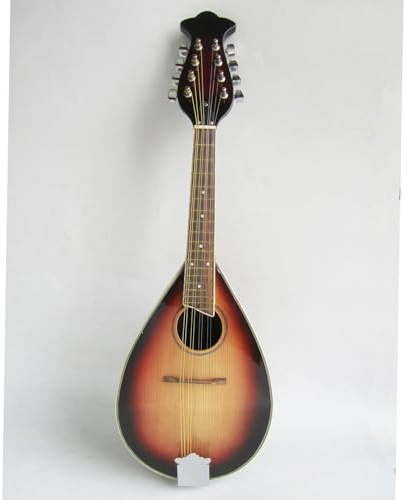 Professional Mandoline Instrument 8-string Mandolin Hand-made Solid Wood Mandolin Musical Instrument In Sunburst No Box(B)