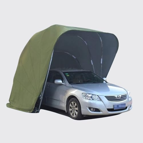 Carport d'auto résistant aux intempéries, garage portable robuste, tente rétractable automatique en acier inoxydable, auvent durable et résistant aux intempéries pour voiture et bateau