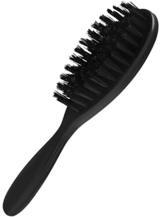 Gatuida Haarbürste und Bartkamm für Männer Ergonomischer Griff Sanftes Design zum Entfernen Loser Haare Feine Zinken für Lockiges Haar Kompakt und Leicht für Unterwegs